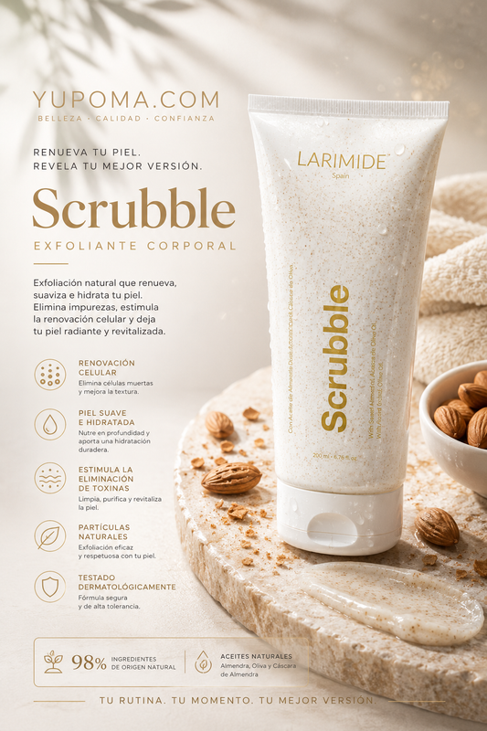LARIMIDE Scrubble – Exfoliante Corporal 200ml