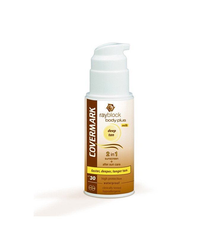 Body Plus Deep Tan Milk - Rayblock de Covermark