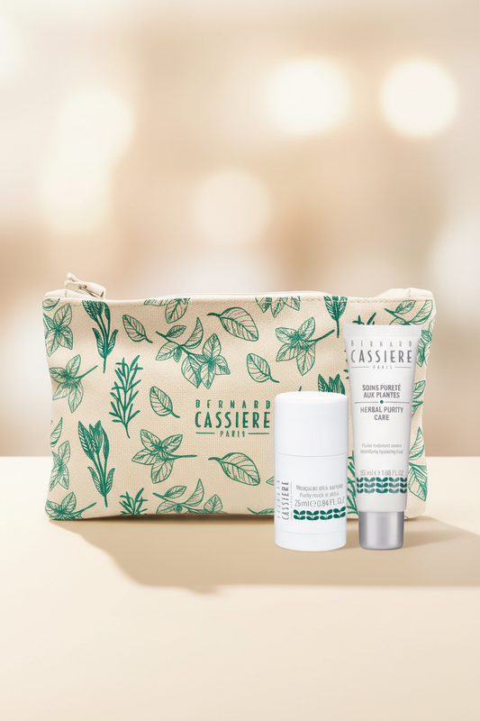 Bernard Cassière Pack Herbal Purity Care Young Skin - fondo crema
