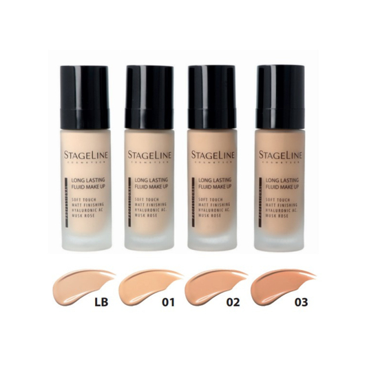Long Lasting Fluid Make Up - Rostro de Stage Line