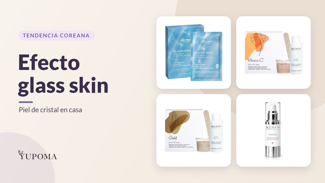 Efecto glass skin, piel de cristal en casa