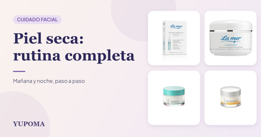 Piel seca: rutina facial completa