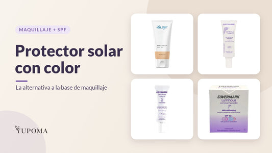 Protector solar con color