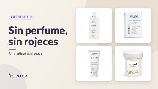 Cosmética sin perfume para piel sensible y con rojeces