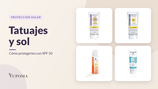 Cómo proteger un tatuaje del sol con SPF 50