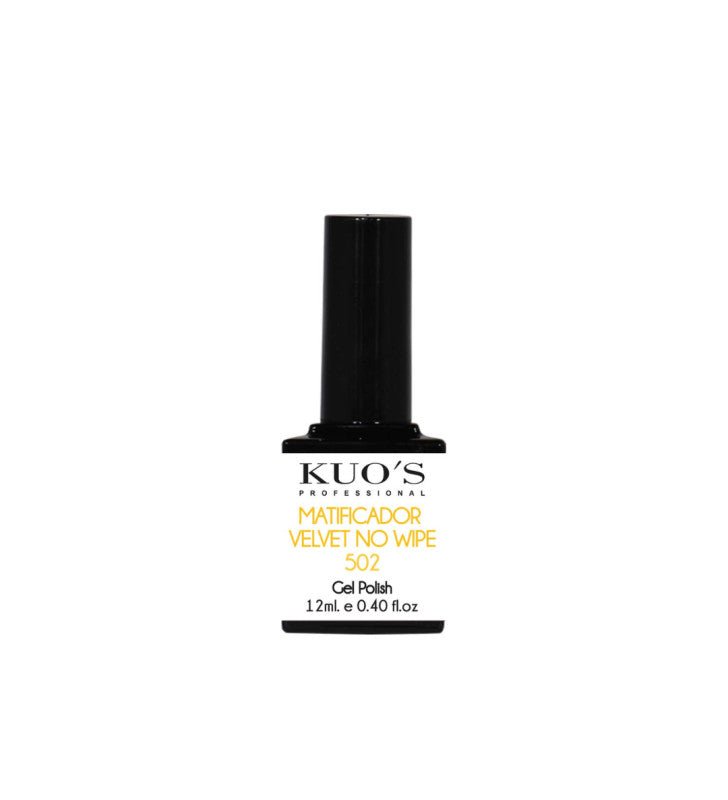 Matificador Velvet No Wiper 502 - Acabados Gel Polish de Kuo's Professional