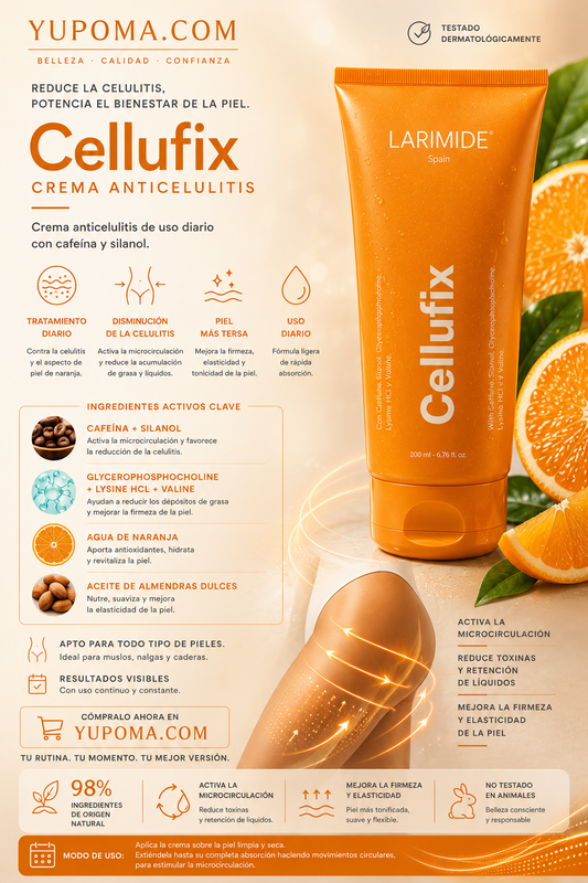 LARIMIDE Cellufix – Crema Anticelulitis 200ml