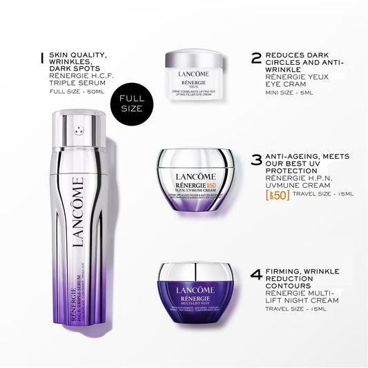 Lancôme Rénergie Triple Serum Routine Set