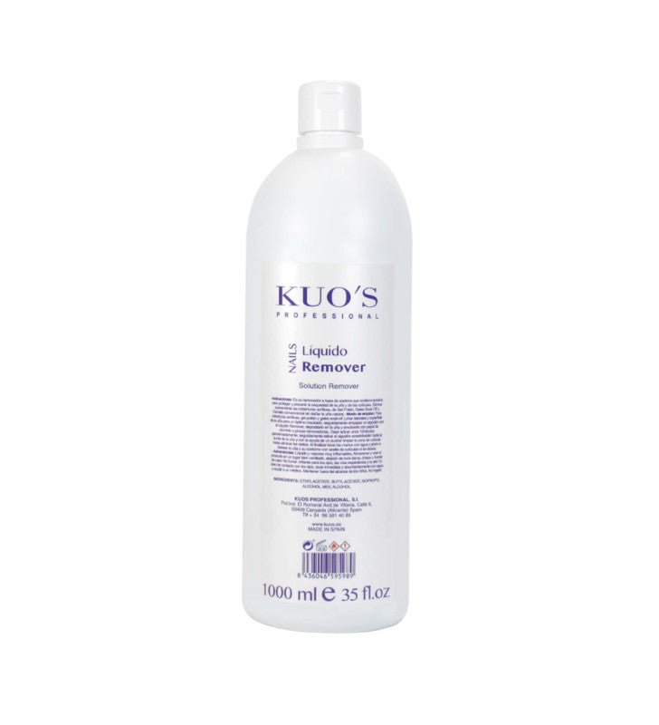 Líquido Remover  de Kuo's Professional