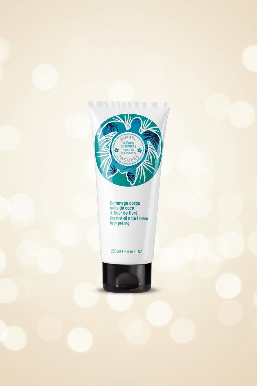 Bernard Cassière Coconut & Tiare Body Peeling - fondo crema