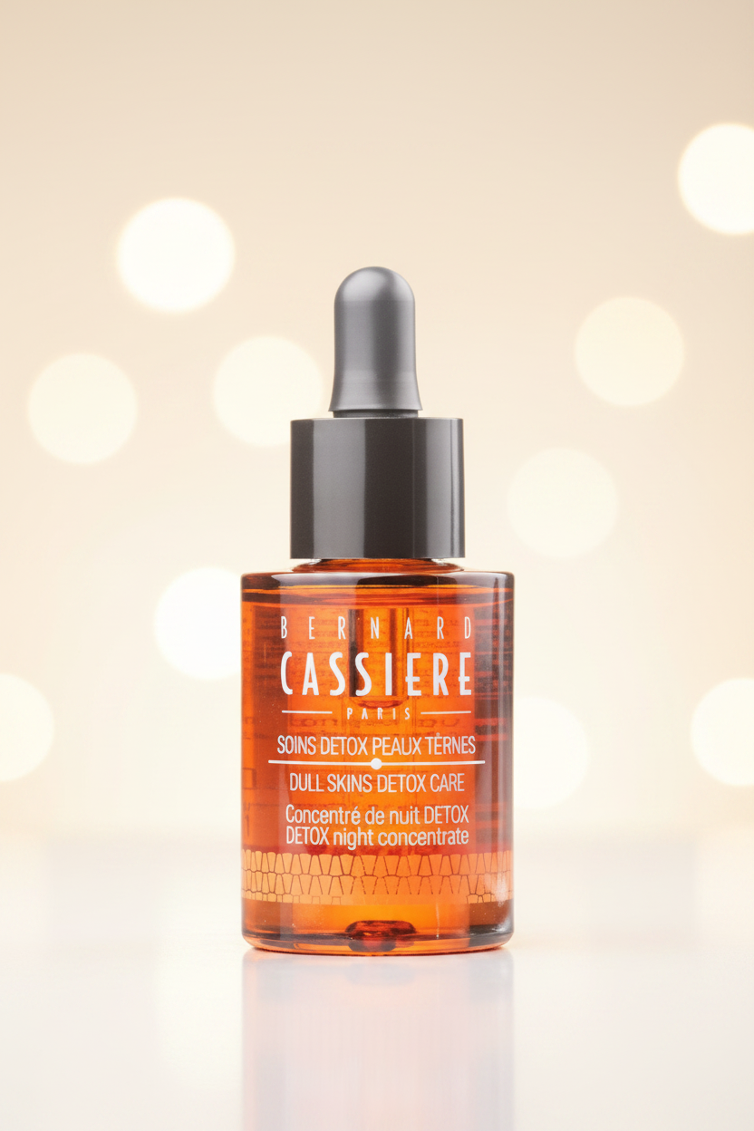 Bernard Cassière Detox Night Concentrate Blood Orange - fondo crema