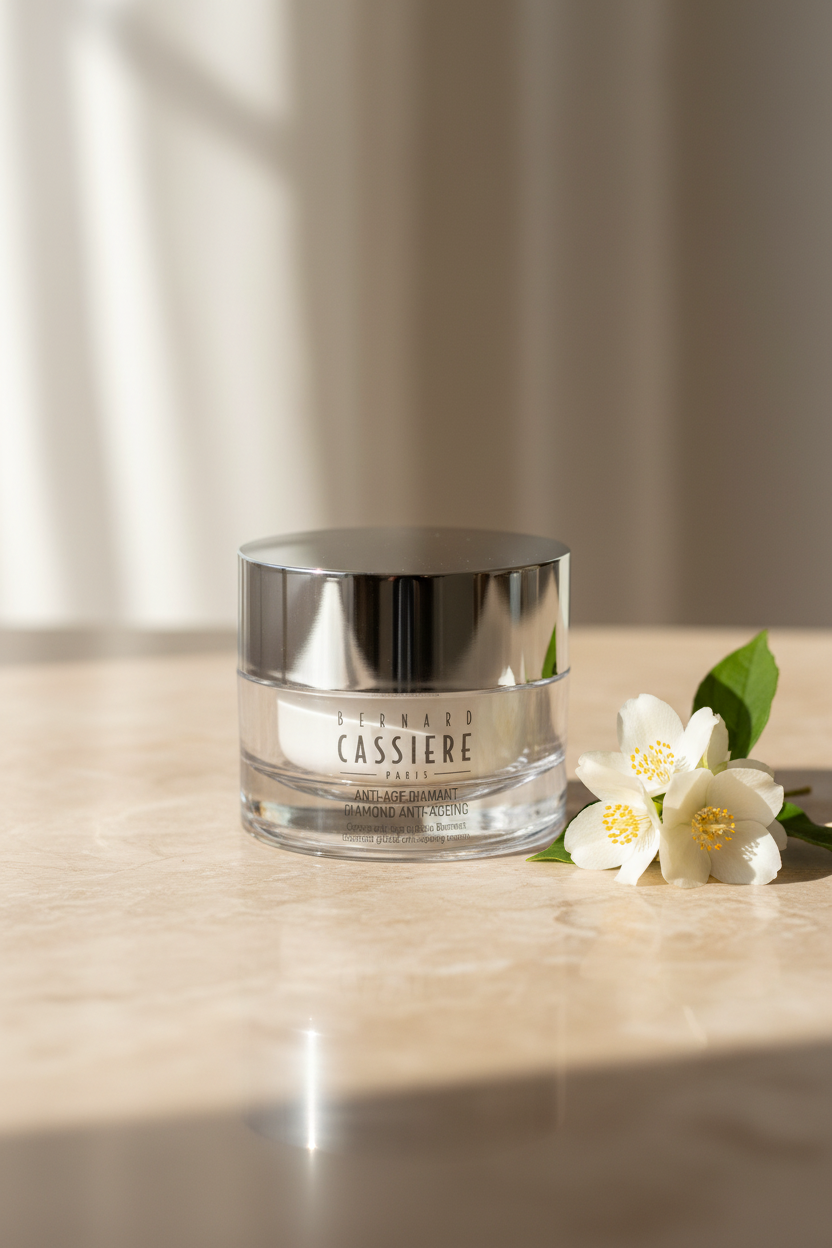 Diamond Anti Ageing Cream de Bernard Cassiere - mármol con jazmín