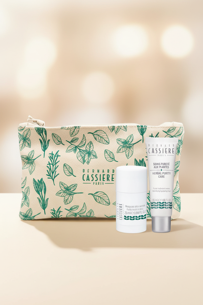 Bernard Cassière Pack Herbal Purity Care Young Skin - fondo crema